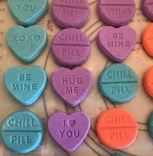 Chill Pills and Conversation Hearts