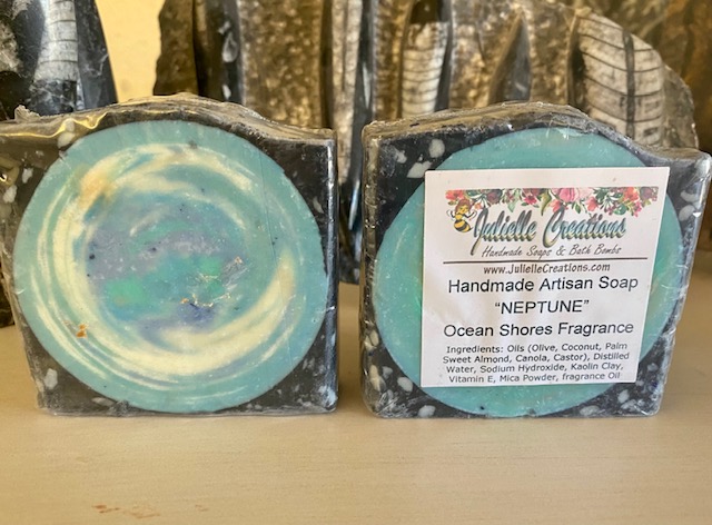 Neptune - Coastal Rain Handmade Artisan Soap -  Cold Process Soap