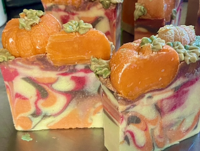 Pumpkin Apple Butter Handmade Artisan Soap -  Cold Process Soap