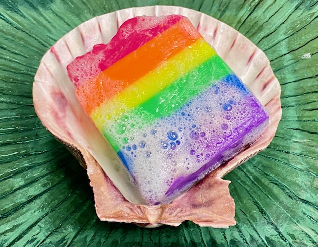 Somewhere over the Rainbow - Aloha Handmade Artisan Soap -  Cold Process Soap